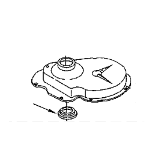 Gear Case Cover Seal Replaces Whirlpool 3349985